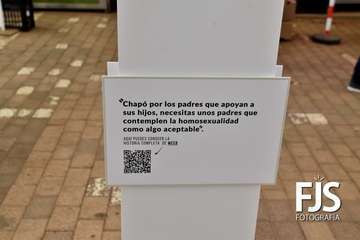 Exposición sobre la diversidad sexual en el Mercado Municipal/Francisco Javier Santana.